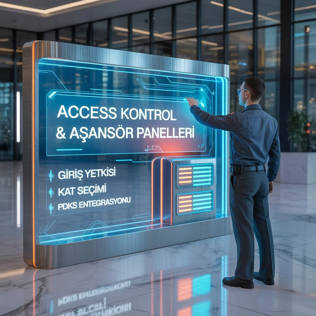 Access Kontrol ve Asansör Kontrol Panelleri